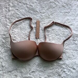 SKIMS Women's Ultimate Push-Up Balconette Bra Clay BA-BAL-5486W Size 30B NEW